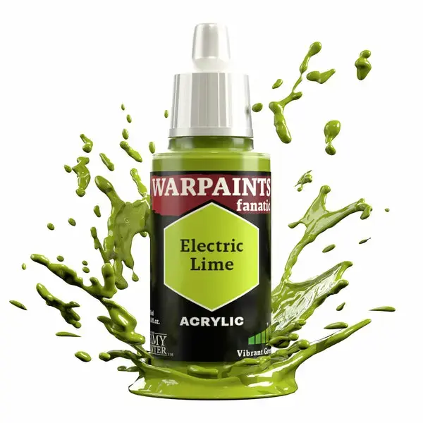Krāsa Army Painter Warpaints Fanatic Electric Lime Photo 2