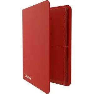 Card album Rebel Casual Album 8-Pocket — Red, 9-card slots per page (8 pockets)