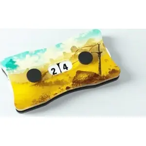 Life Counters Double Dials by Gamegenic — Plains design, set of two rotating life trackers