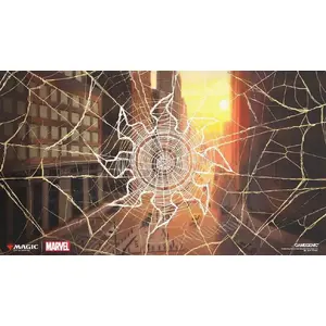 Игровой коврик Gamegenic Magic: The Gathering Marvel's Spider-Man Shiny — изображение 'Plains'