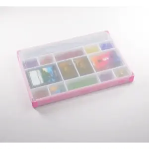 Card storage box Gamegenic Token Silo XL Convertible – Pink/White