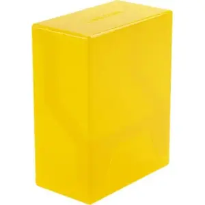 Deck box Gamegenic Bastion 50+ — Yellow — protective card storage for 50+ sleeved decks