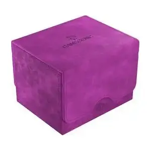 Deck/storage accessory Gamegenic Sidekick 100+ XL Convertible — purple, convertible deck box and playmat storage