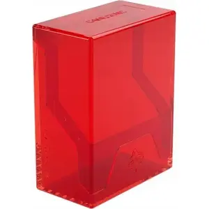 Deck box Gamegenic Bastion 50+ Red – card storage for 50+ sleeved cards