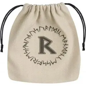 Dice pouch Q-Workshop Sakiewka Runiczna – fabric dice bag by Q-Workshop