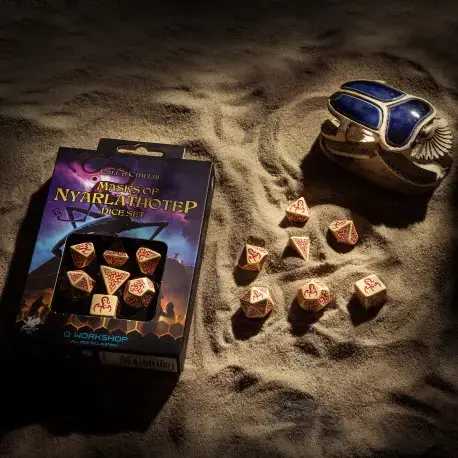 Q-Workshop SCTX1N plastic dice set Photo 3
