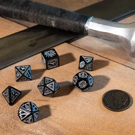 Q-Workshop Witcher dice set — 8 pcs Photo 2