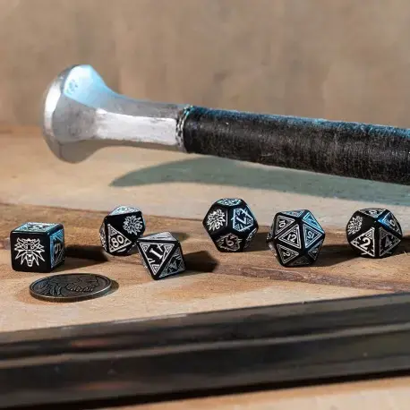 Q-Workshop Witcher dice set — 8 pcs Photo 4