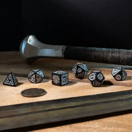 Q-Workshop Witcher dice set — 8 pcs Photo 8