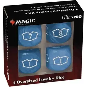Dice set Ultra‑Pro Magic: The Gathering Island 22 mm deluxe loyalty dice