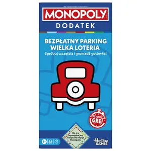 Board game HASBRO Monopoly Free Parking Jackpot – family board game, ages 8+, approx. 45 min playtime