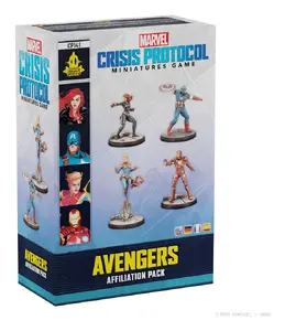 Board game Atomic Mass Games MCP: Avengers Affiliation Pack — Role-playing, 90 min, ages 14+