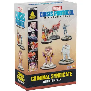 Paplašinājums galda spēlei Atomic Mass Games Marvel: Crisis Protocol — Criminal Syndicate Affiliation Pack