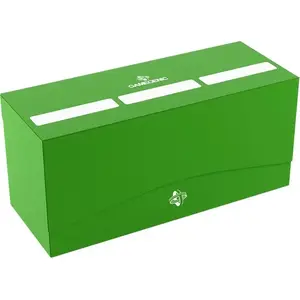 Deck Holder Gamegenic Triple Deck Holder 300+ XL – Green, triple slot card storage for sleeved decks