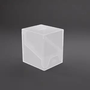 Card Box Gamegenic Bastion 100+ XL White — storage box for sleeved cards, deck box for tabletop games