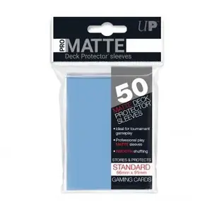 Card sleeve Ultra‑Pro 84188 — blue, 66 × 91 mm, pack of 50