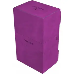 Kāršu glabāšanas kaste Gamegenic Stronghold 200+ Convertible — violeta