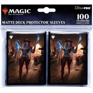 Карточные рукава Ultra‑Pro Magic: The Gathering Outlaws of Thunder Junction матовые защитные Sleeves Stella Lee Wild (100 шт.)