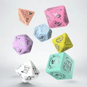 Dice game Q-Workshop SMVF4D — plastic dice set, recommended for children (age 3+)