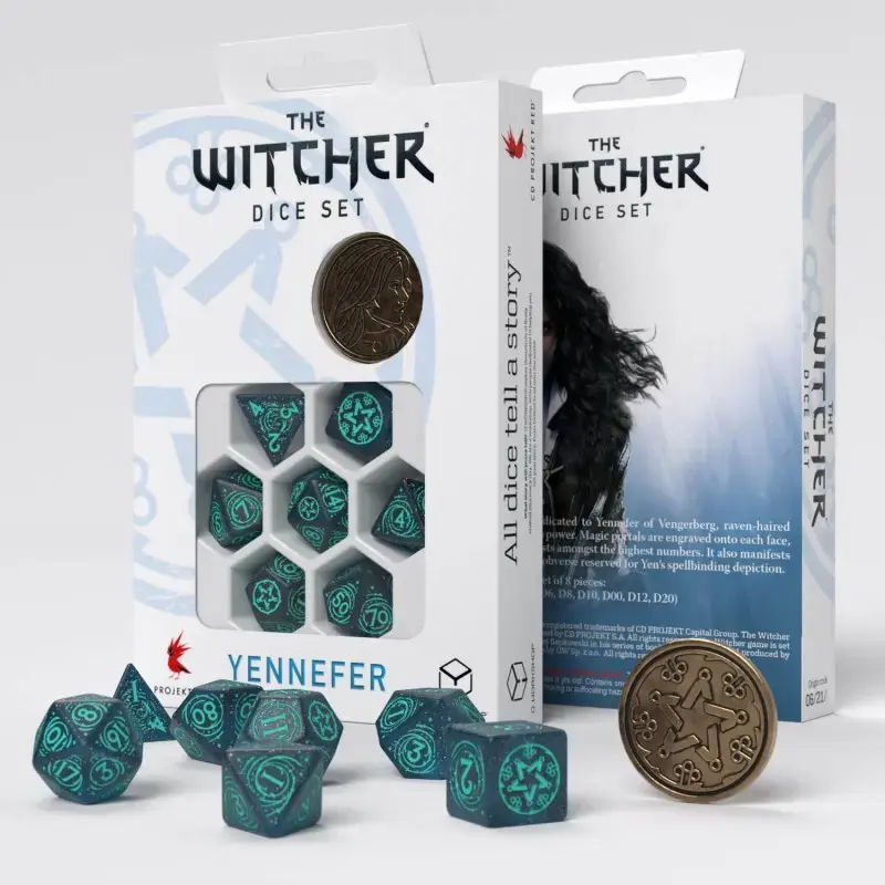 Набор кубиков Q-Workshop The Witcher — Йеннифэр Photo 2