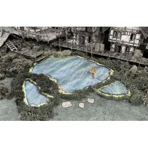 Terrain Pack Battle Systems Ltd BattleSystems: Lakes & Bogs - modular scenic terrain set