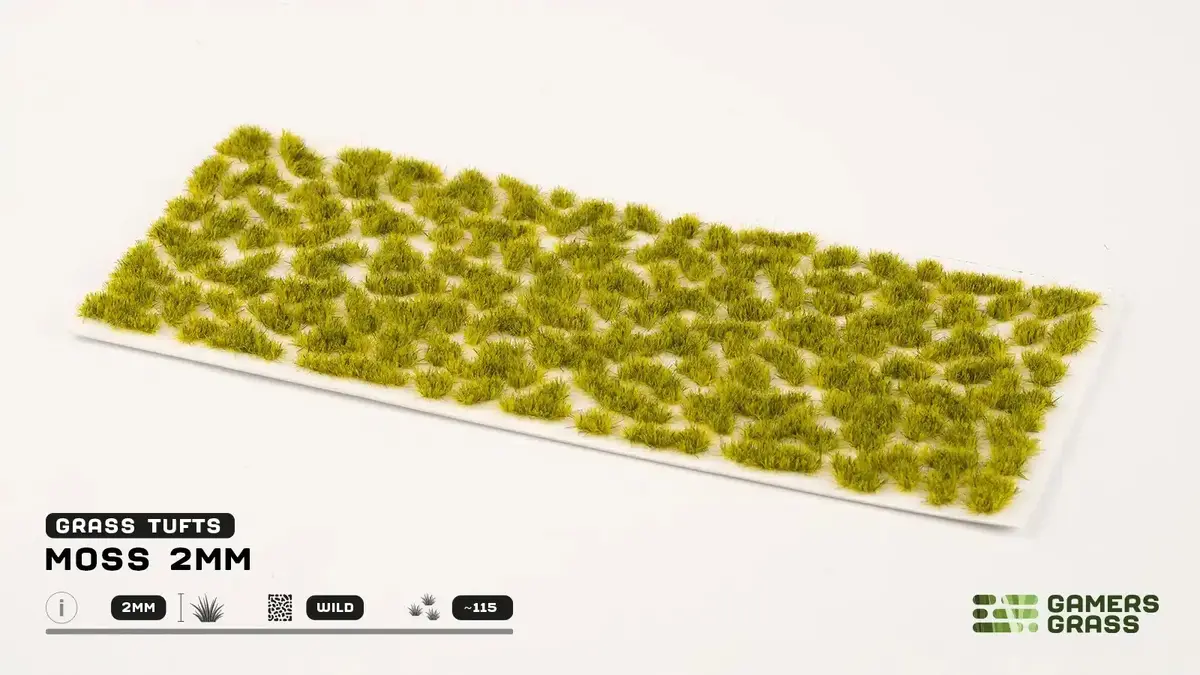Gamers Grass GG2-MO растения для моделей — 115 шт. Photo 2