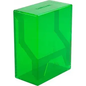 Card Storage Box Gamegenic Bastion 50+ Green — holds 50+ sleeved cards
