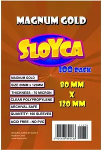 Baldar protective bags Magnum Gold 80×120 mm — pack of 100