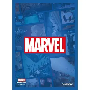 Card Sleeves Gamegenic MARVEL Art Sleeves 66 x 91 mm Blue, pack 50+1