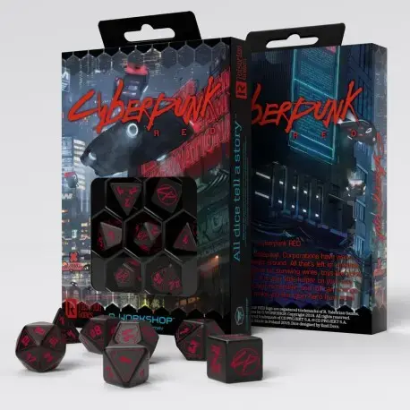 Q-Workshop SCPU06 plastic game dice set Photo 2