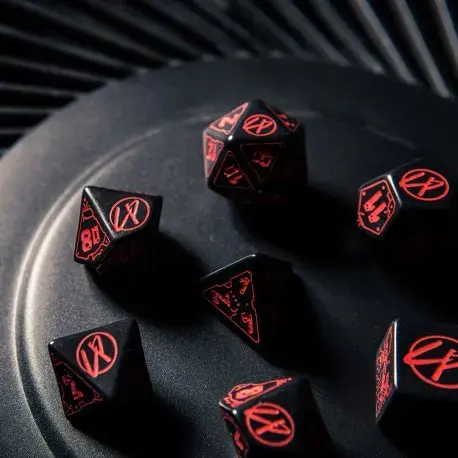 Q-Workshop SCPU06 plastic game dice set Photo 4