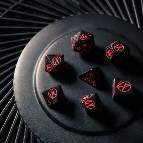 Q-Workshop SCPU06 plastic game dice set Photo 7