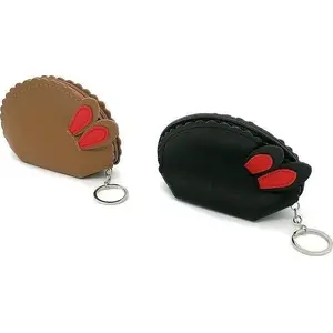 Coin purse Adar Portmonetka z uszami królika MIX – small zipper pouch with rabbit ear detail