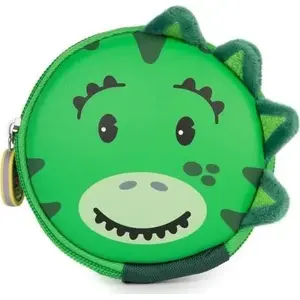 Coin purse Derform Portmonetka saszetka Dinozaur – small zip pouch for coins and cards