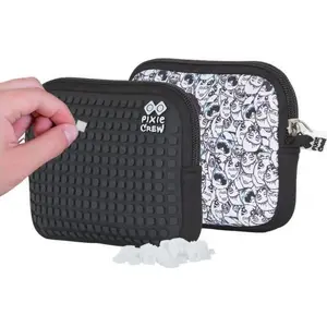 Toiletry Pouch PIXIE PIXIE CREW YaoMing – compact cosmetic bag, black panel