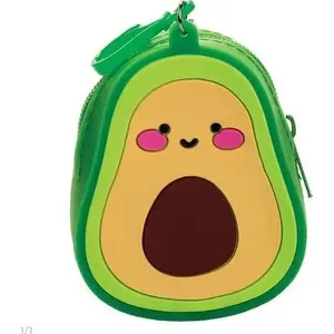 Silicone pouch Centrum Avocado — soft protective case for small items