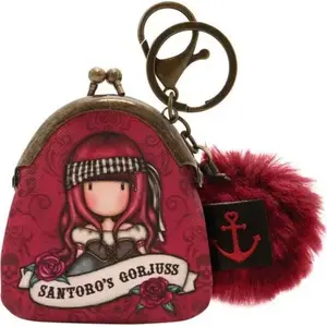 Wallet and Keychain Set Santoro London Gorjuss Pirates Mary Rose