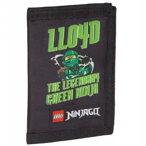 Wallet LEGO Ninjago model 20288-2508, black, one size