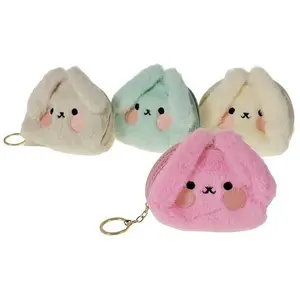 Coin purse Adar Portmonetka pluszowa MIX plush coin pouch, compact accessory