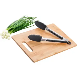 Kitchen cutting board LAMART LT2060 — rectangular bamboo, 220×300×9 mm