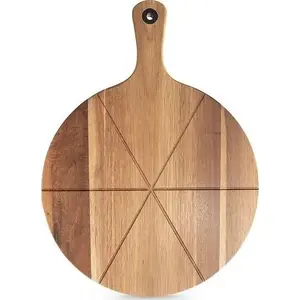 Wooden pizza cutting board ORION 43.5×32 cm — pizza board, cutting surface