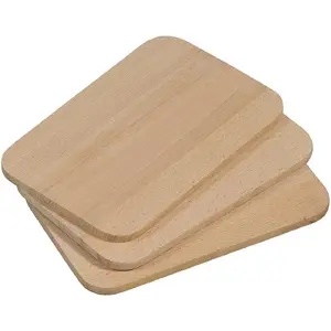 Wooden Breakfast Cutting Board Set KESPER 3-piece, Beech Wood, FSC Certified