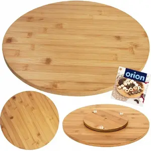 Cutting and Serving Board ORION rotating bamboo 35 cm