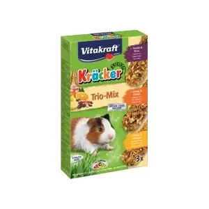 Vitakraft Kracker Kolby for Guinea Pigs — nut, honey, citrus, 3 pcs