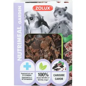 Treat for small rodents ZOLUX NUTRIMEAL3 GARDEN carob 60 g