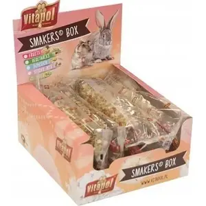 Набор vitapol Smakers яблочный для грызунов и кролика, 12 штук в упаковке
