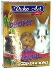 Hanging Chocolate Drops Dako-Art DROPSY ZAWIESZANE CZEKOLADOWE, 24449 (decorative hanging chocolate ornaments)