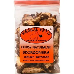 Mazo mājdzīvnieku našķis Herbal Pets Chipsy Skorzonera 75 g — treat priekš grauzējiem un mazajiem zīdītājiem
