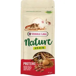 Дополнительный корм Versele-Laga Nature Snack Proteins для грызунов, высокая доля белка, 85 г