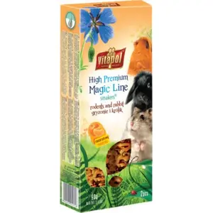 vitapol rodent and rabbit treats with mandarin, MAGIC LINE (ZVP-1171, 5904479011718)